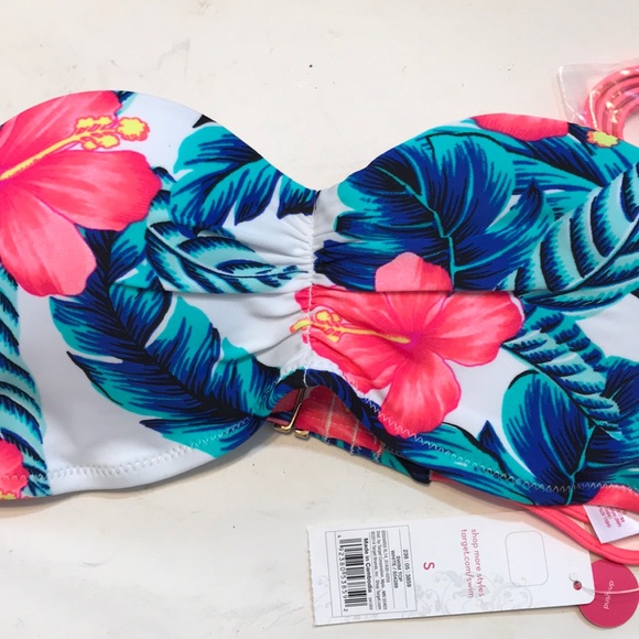 Xhilaration Other - Xhilaration Floral Push Up Bikini Top Sz SP NWT